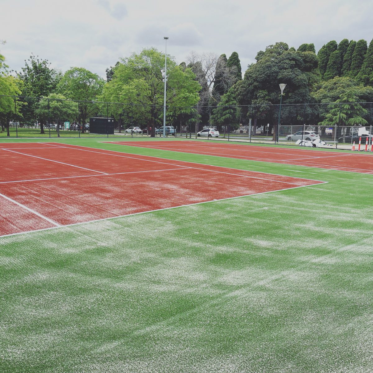 Introducing… our brand-new synthetic grass courts!